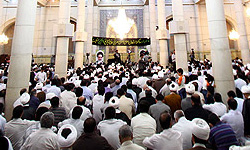 برگزاری مراسم بزرگداشت شیخ حسن شحاته در مسجد اعظم قم